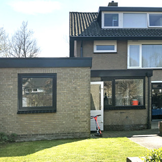 aanbouw en keuken