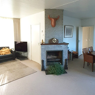 Woonkamer en haard