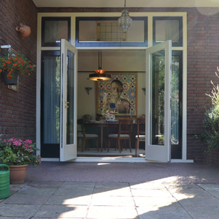 Het dak en het kozijn: voor & na