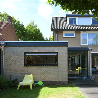 aanbouw en keuken
