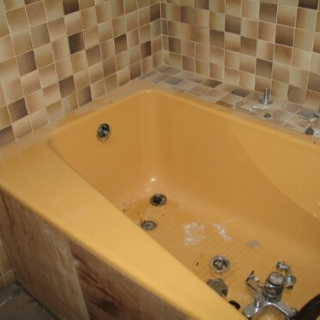 Frisse en moderne badkamer