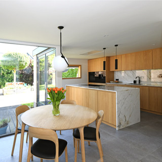 aanbouw en keuken